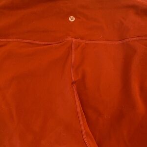 Lululemom size 20 leggings wunder train russet brown